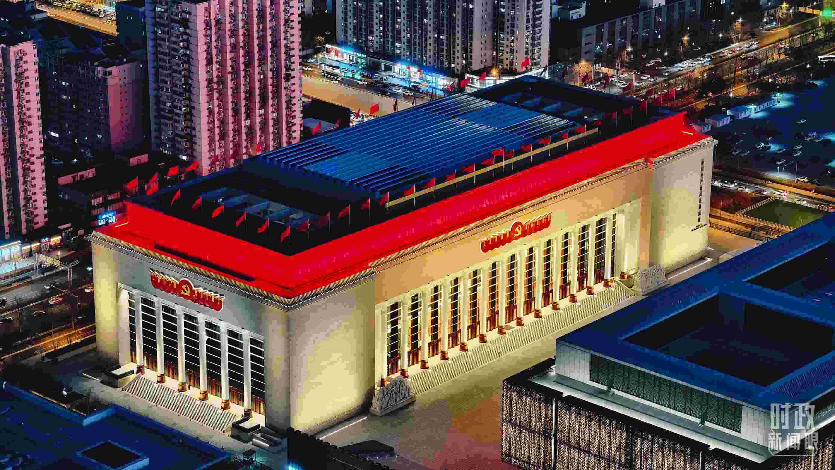 △中國共產(chǎn)黨歷史展覽館。（總臺央視記者張宇拍攝）