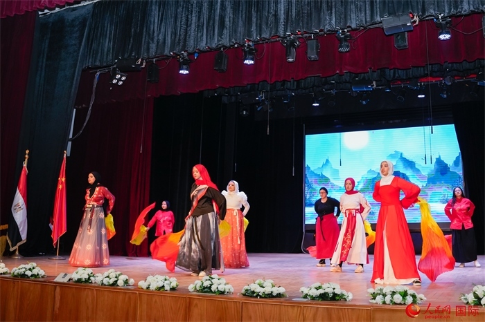 新春慶典活動(dòng)現(xiàn)場(chǎng)。人民網(wǎng) 塔里克·易卜拉欣攝