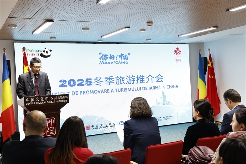 推介會現(xiàn)場。布加勒斯特中國文化中心供圖