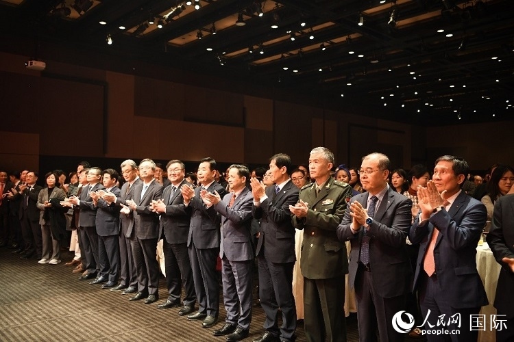 招待會(huì)現(xiàn)場。人民網(wǎng) 李帆攝