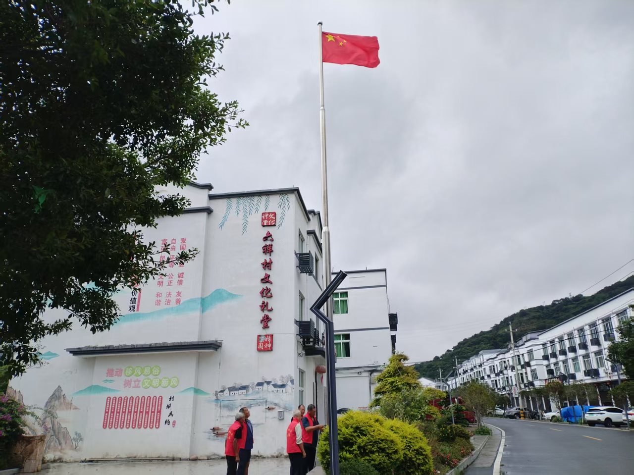 永興村一景（永興現(xiàn)為六祥行政村下的自然村之一）。蒼南縣金鄉(xiāng)鎮(zhèn) 供圖