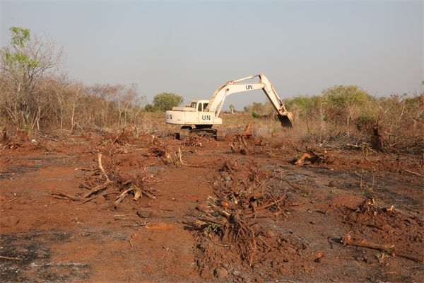 施工現(xiàn)場。張曉昆攝