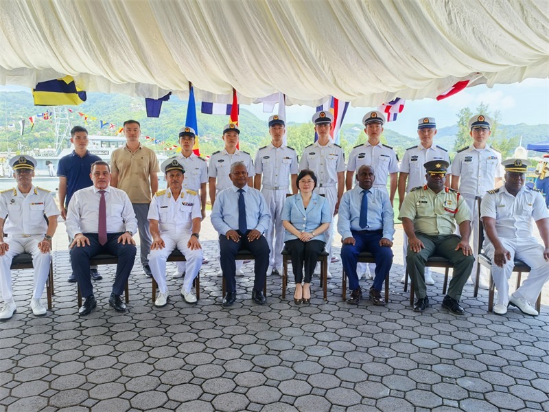 儀式現(xiàn)場。中國駐塞舌爾大使館供圖