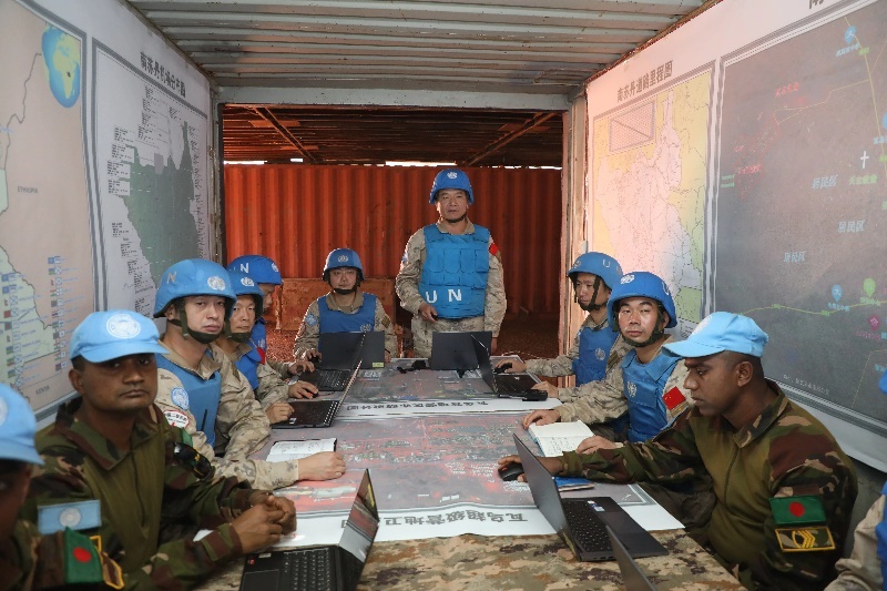 演練現(xiàn)場(chǎng)。張曉昆攝