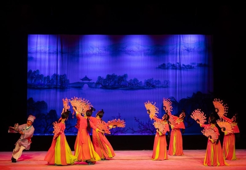 演出現(xiàn)場。中國駐匈牙利大使館供圖