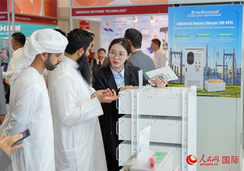 展會現(xiàn)場。人民網(wǎng) 塔里克·易卜拉欣攝