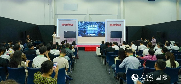 活動現(xiàn)場一景。人民網(wǎng) 塔里克·易卜拉欣攝