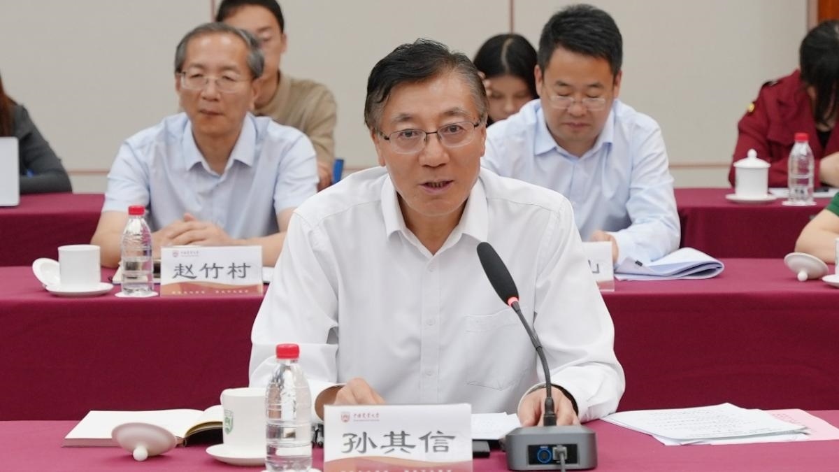 中國工程院院士、中國農業(yè)大學校長孫其信。校方供圖