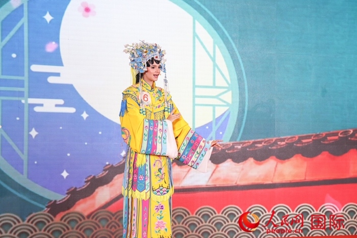 京劇表演。人民網(wǎng)記者任皓宇攝